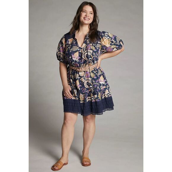 Anthropologie - Fiore Lace Tunic Dress let me be - Picture 5 of 8